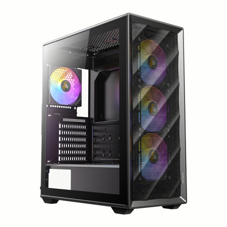 Image 1 for Antec AX85 ATX ARGB Mid-Tower Gaming Chassis - Black