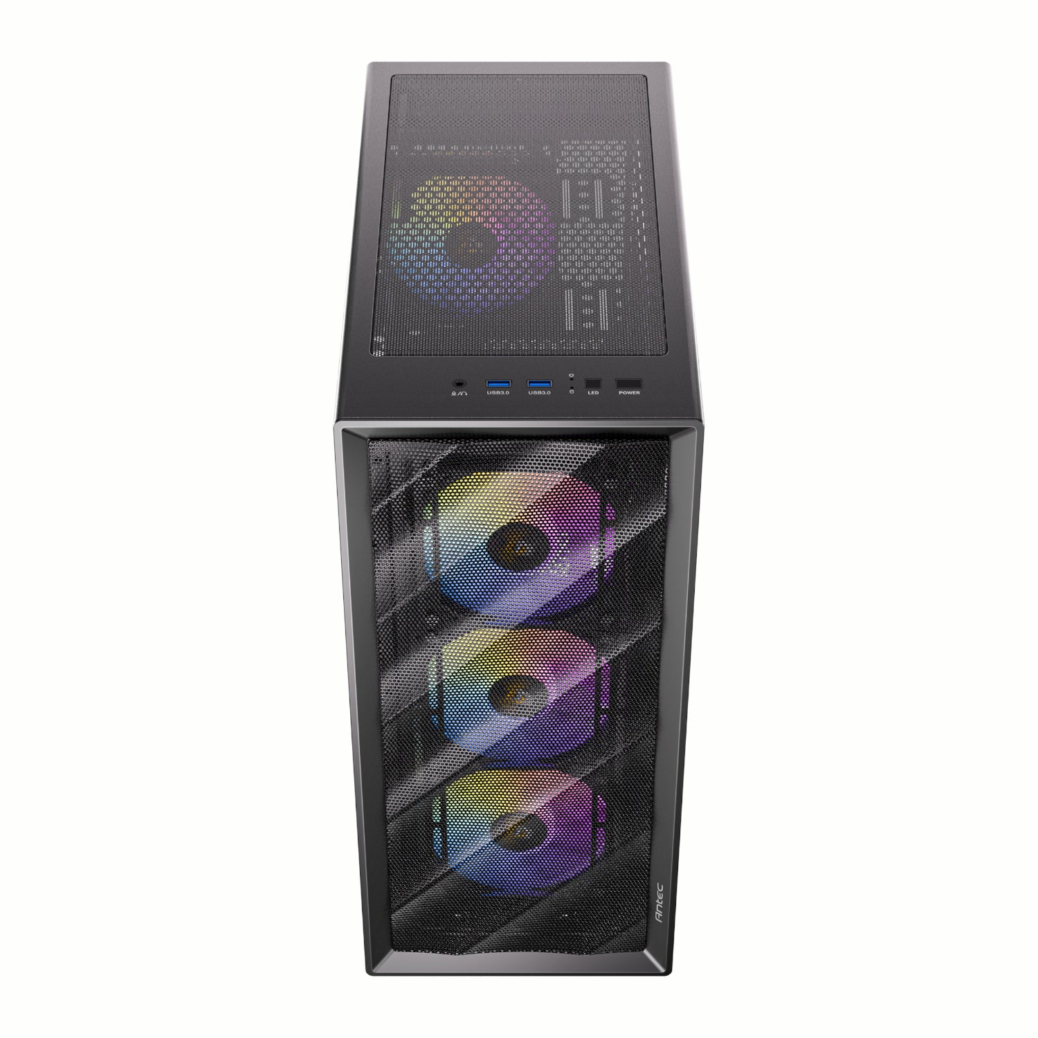 Image 2 for Antec AX85 ATX ARGB Mid-Tower Gaming Chassis - Black
