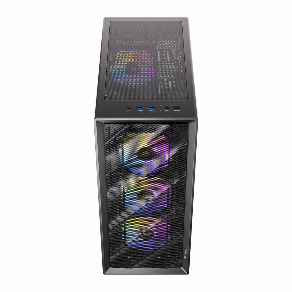 Image 2 for Antec AX85 ATX ARGB Mid-Tower Gaming Chassis - Black