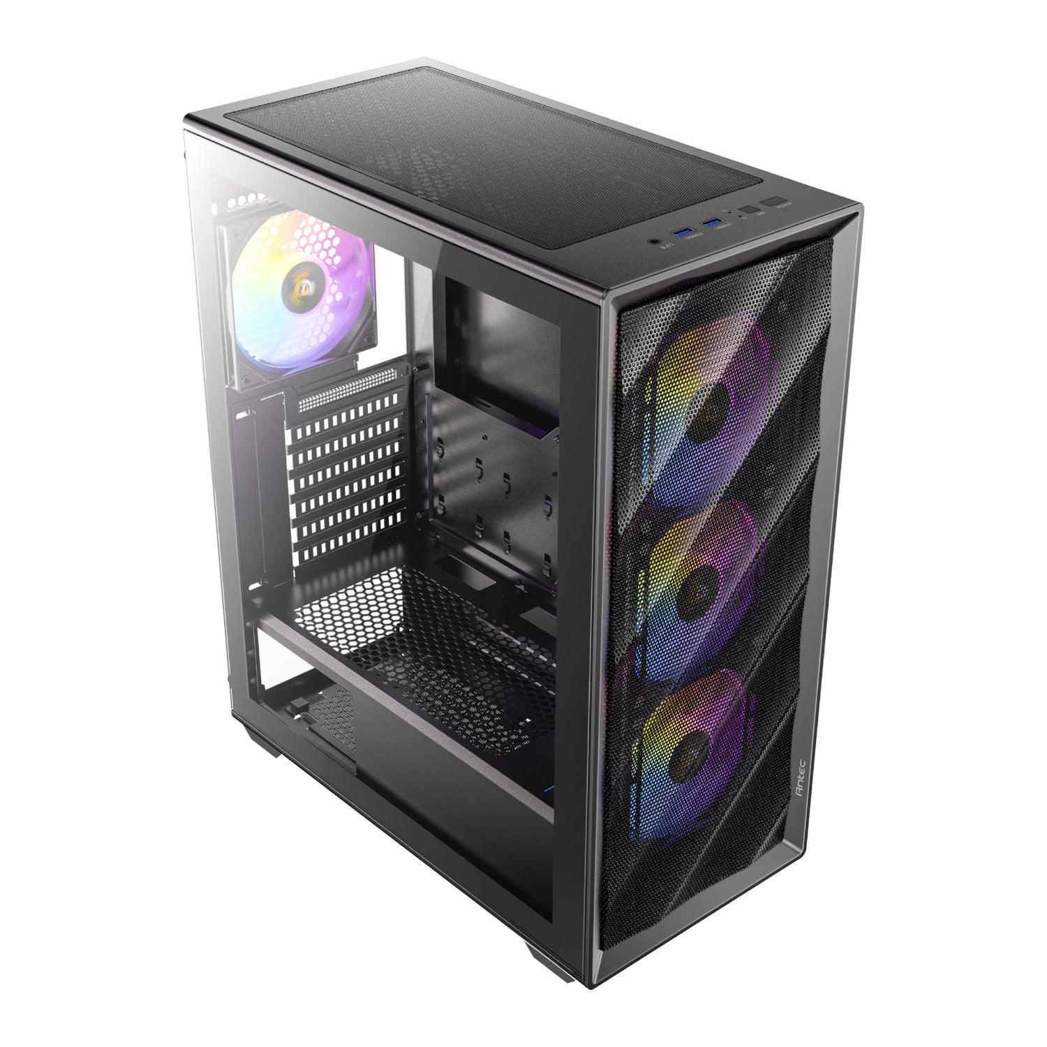 Image 4 for Antec AX85 ATX ARGB Mid-Tower Gaming Chassis - Black