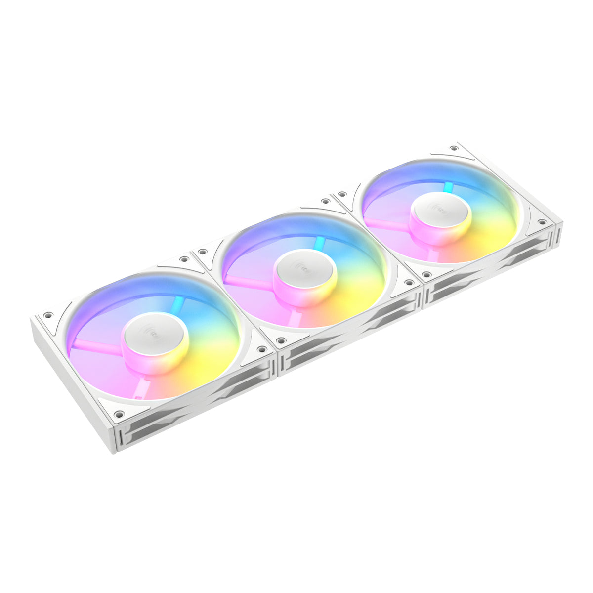 Image 3 for Antec Connect 120 Reverse ARGB PWM Fan 3 Pack – White