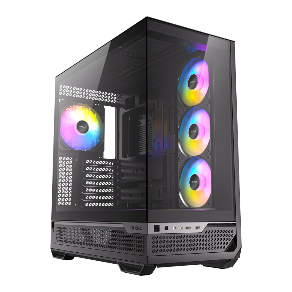 Image 1 for Antec C7 ARGB E-ATX Mid Tower Gaming Chassis – Black