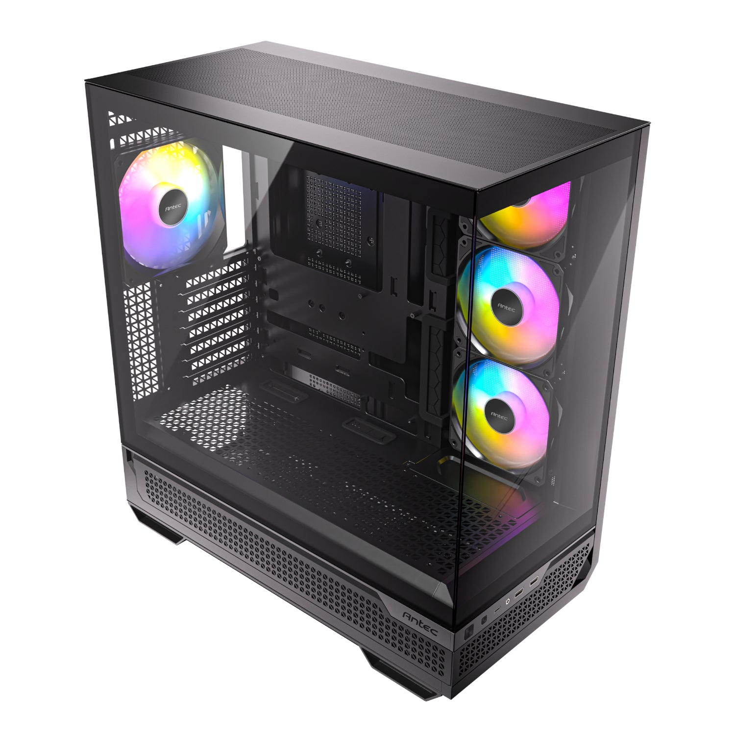 Image 5 for Antec C7 ARGB E-ATX Mid Tower Gaming Chassis – Black
