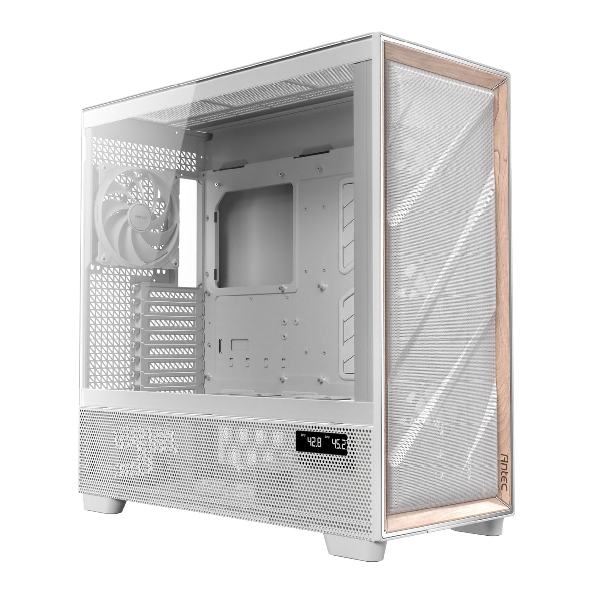 Image 1 for Antec FLUX PRO E-ATX Full Tower Gaming Chassis – White