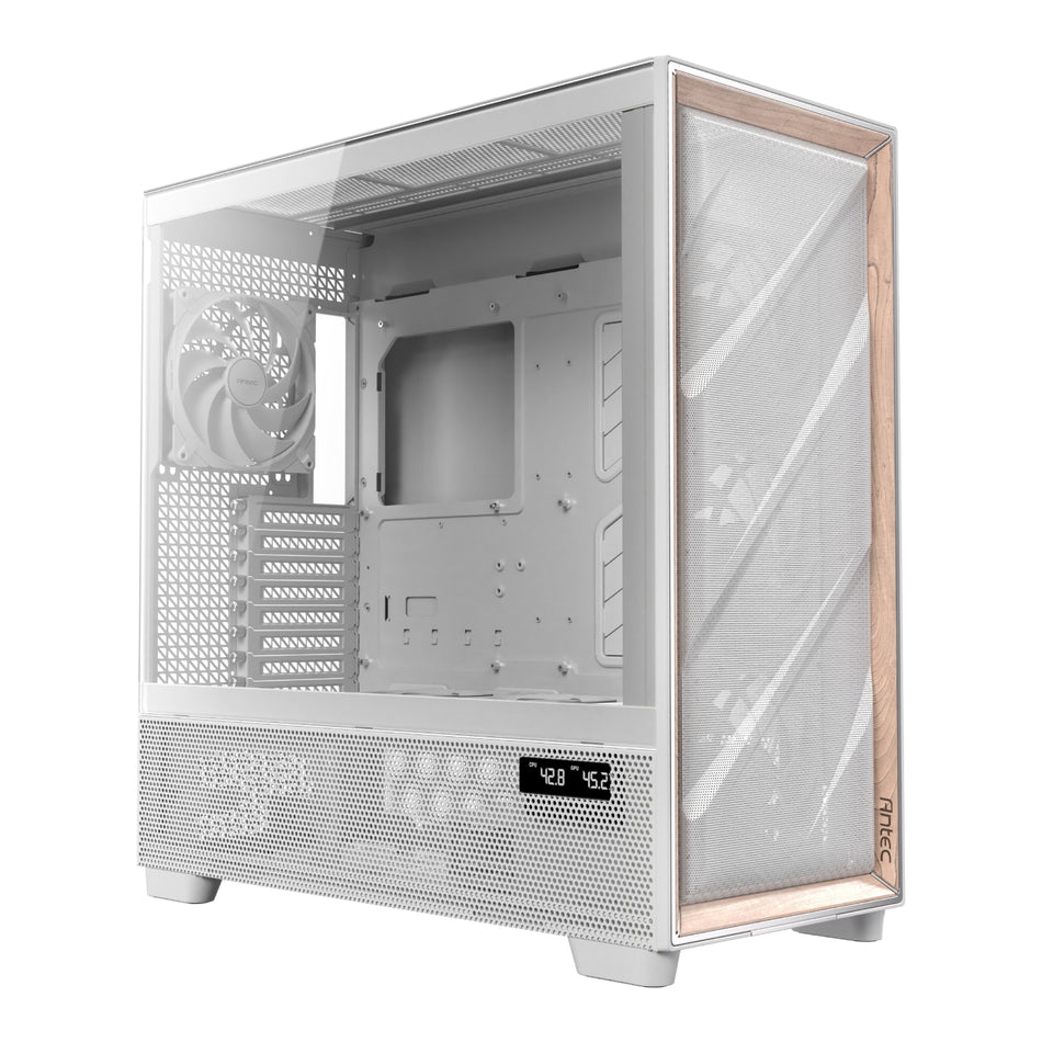 Image 1 for Antec FLUX PRO E-ATX Full Tower Gaming Chassis – White