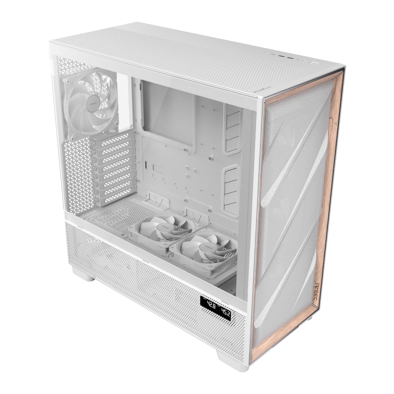 Image 5 for Antec FLUX PRO E-ATX Full Tower Gaming Chassis – White