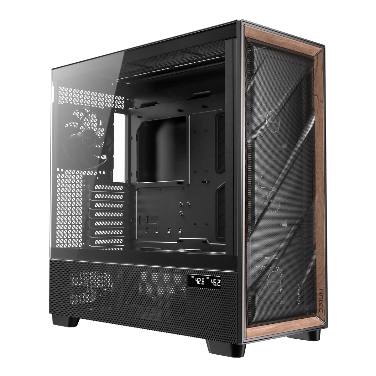 Image 1 for Antec FLUX PRO E-ATX Full Tower Gaming Chassis – Black