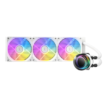 Image 2 for Antec VORTEX LUM 360 ARGB AIO CPU Liquid Cooler - White