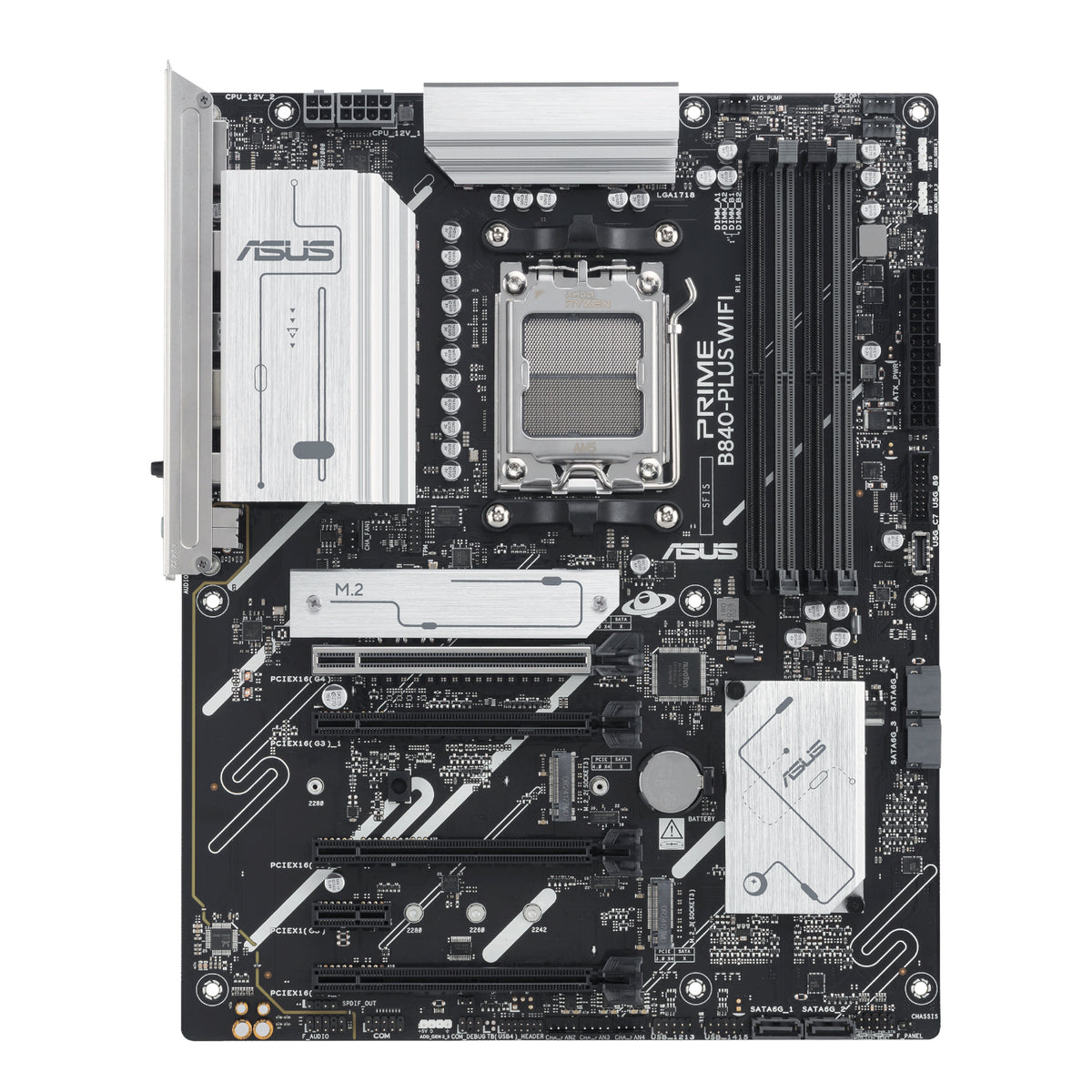 Image 2 for Asus PRIME B840-PLUS WIFI AMD AM5 ATX Gaming Motherboard
