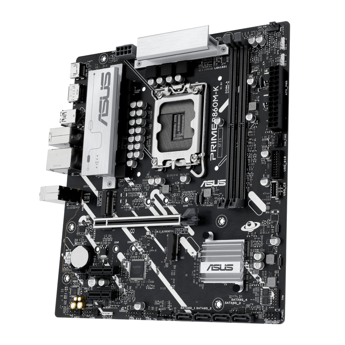 Image 3 for Asus PRIME B860M-K Intel LGA1851 M-ATX Motherboard