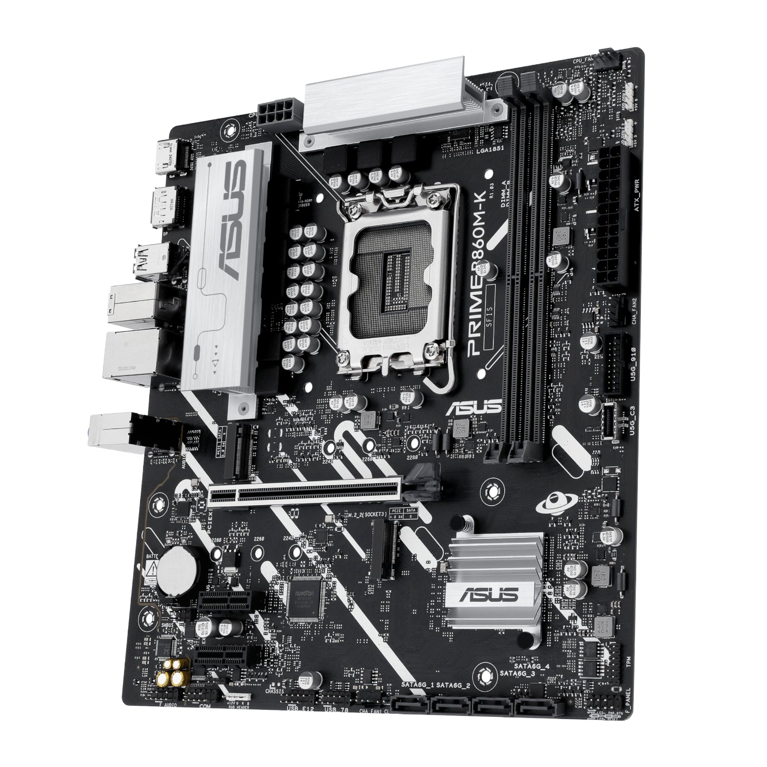 Image 3 for Asus PRIME B860M-K Intel LGA1851 M-ATX Motherboard