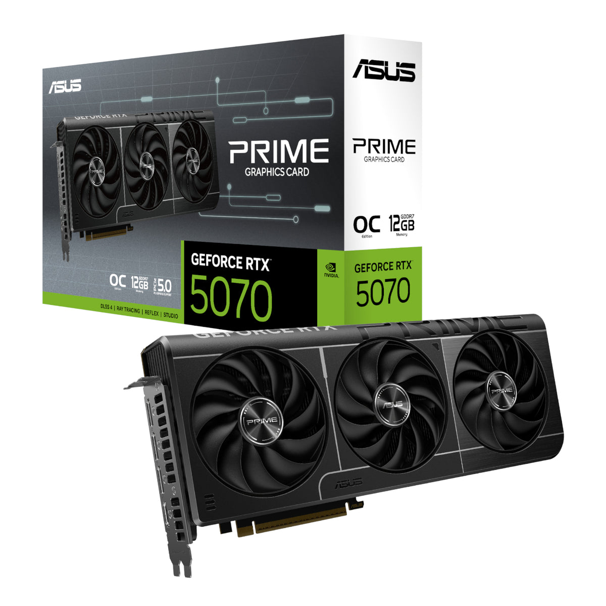 Image 1 for ASUS PRIME GeForce RTX™ 5070 12GB GDDR7 OC 12GB Graphics Card