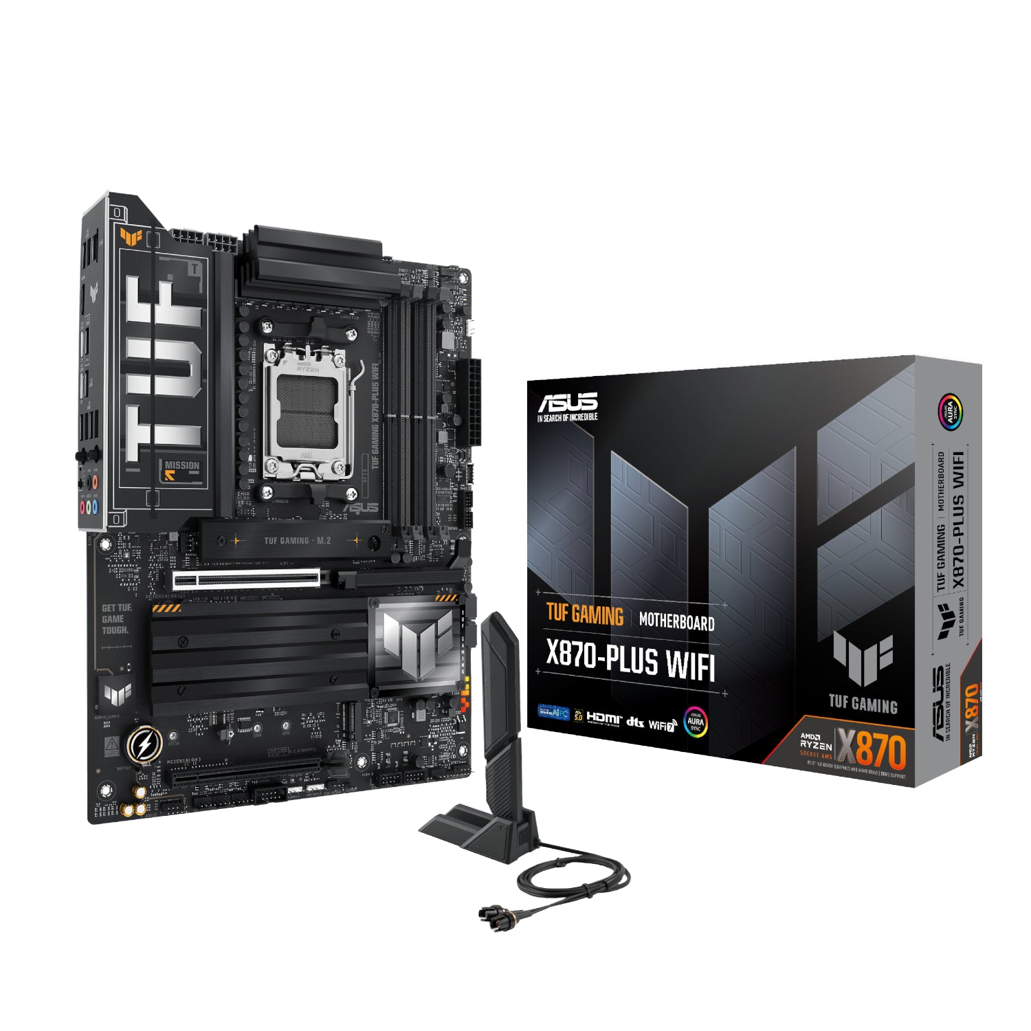 Image 1 for Asus TUF Gaming X870-PLUS WIFI AMD AM5 ATX Gaming Motherboard