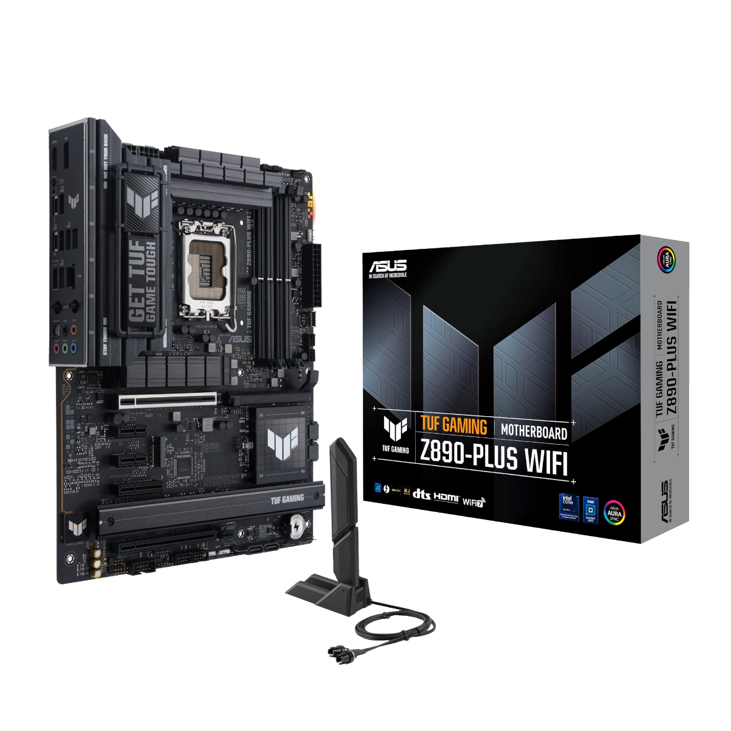 Image 1 for Asus TUF Gaming Z890-PLUS WIFI Intel LGA1851 ATX Gaming Motherboard