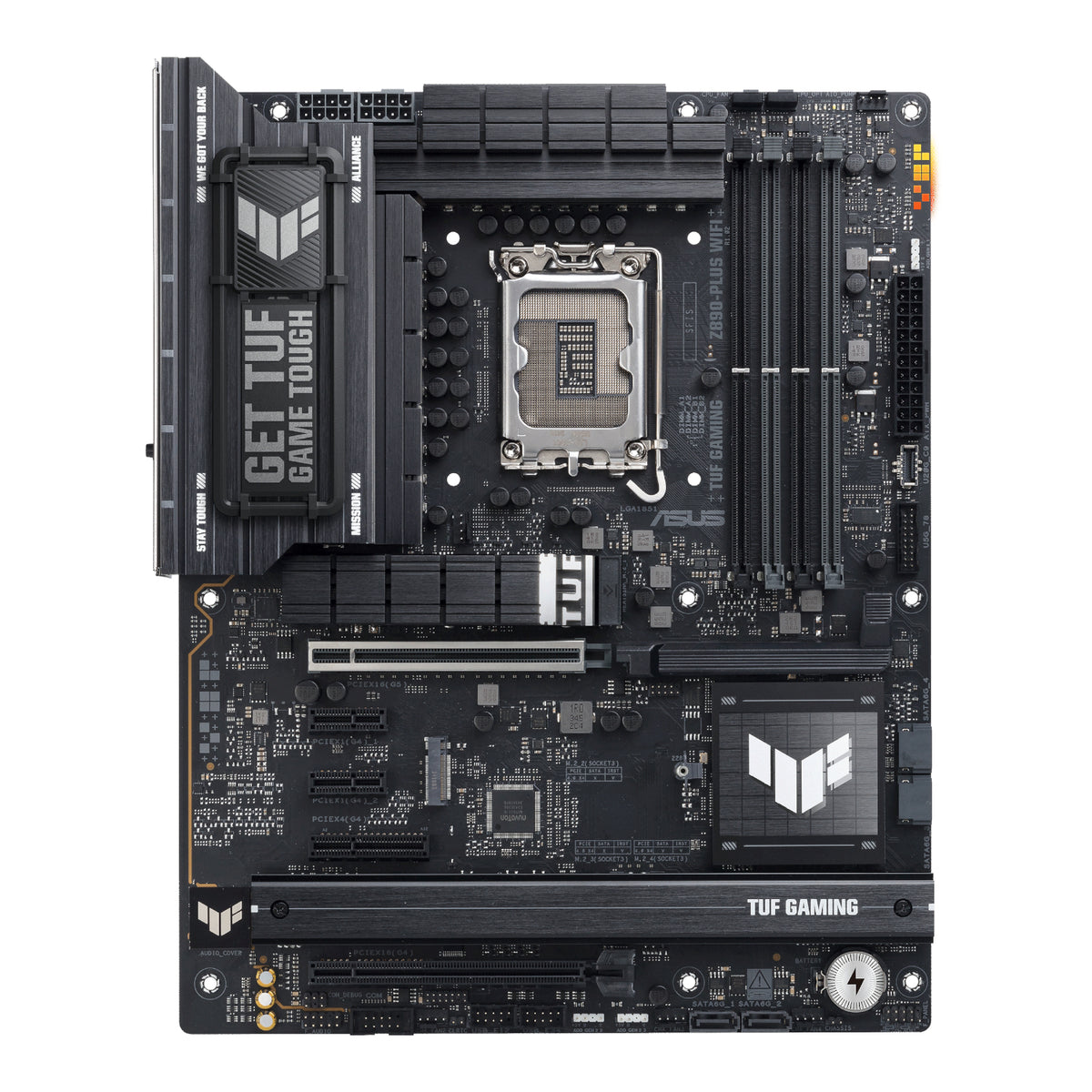 Image 2 for Asus TUF Gaming Z890-PLUS WIFI Intel LGA1851 ATX Gaming Motherboard