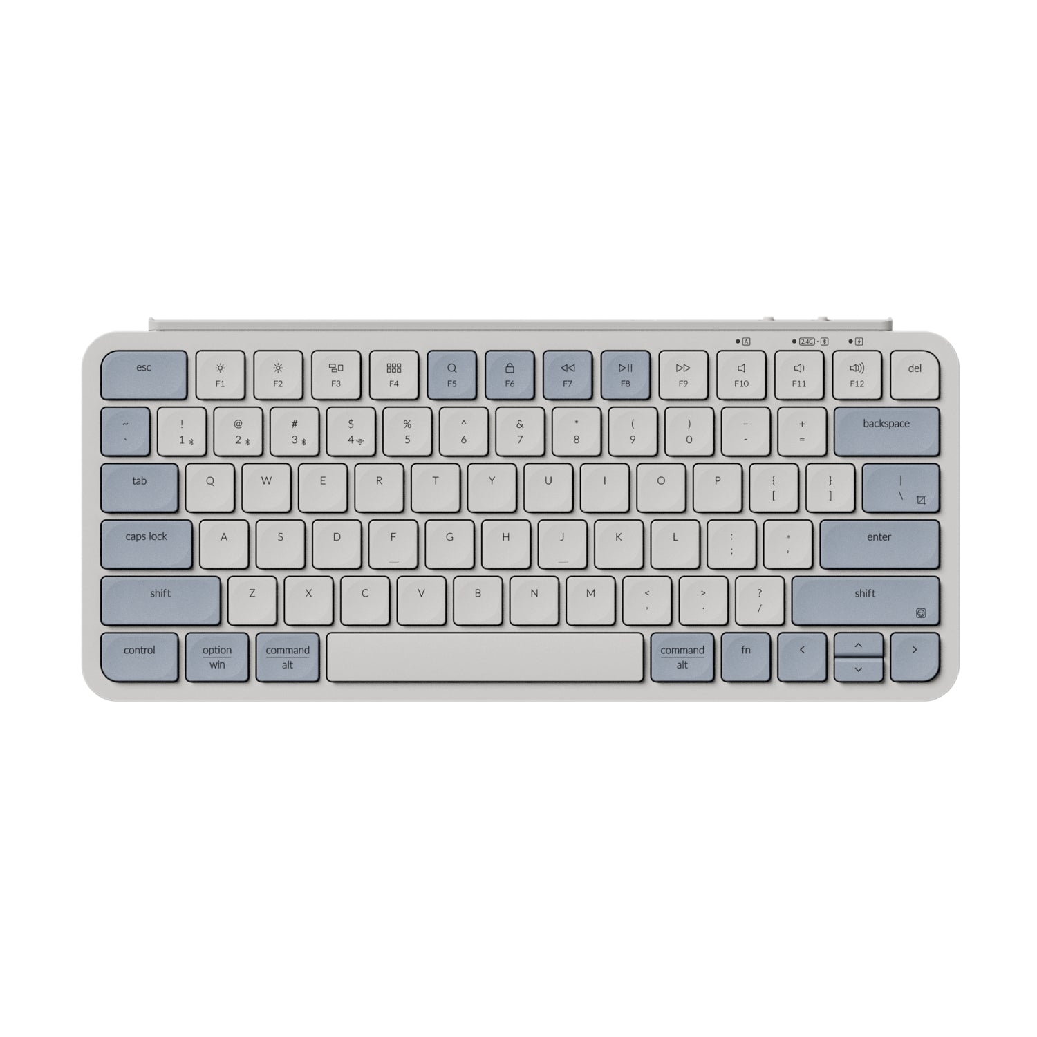 Image 1 for Keychron B11 Pro Ultra-Slim 75% Wireless Keyboard - Retro blue