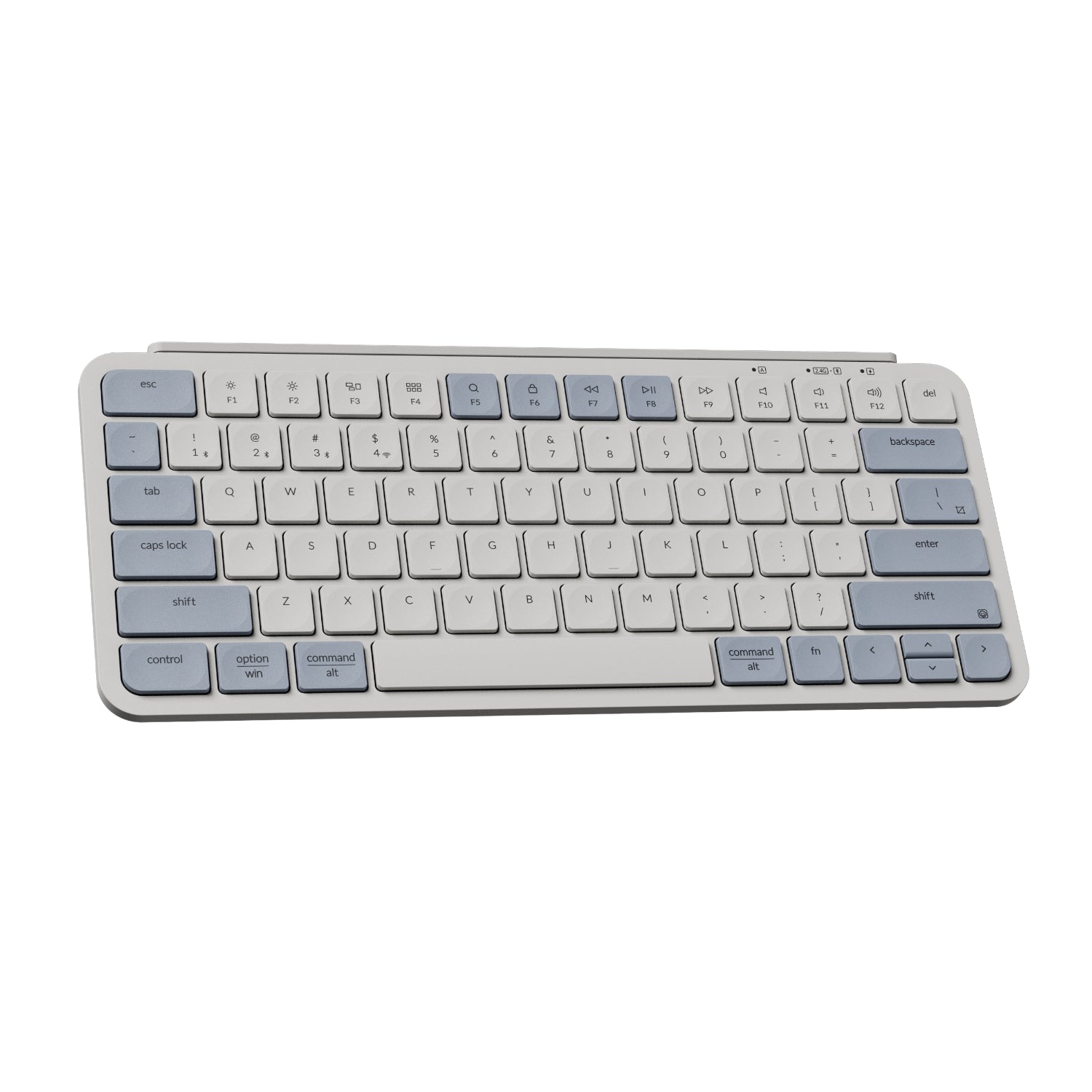 Image 2 for Keychron B11 Pro Ultra-Slim 75% Wireless Keyboard - Retro blue
