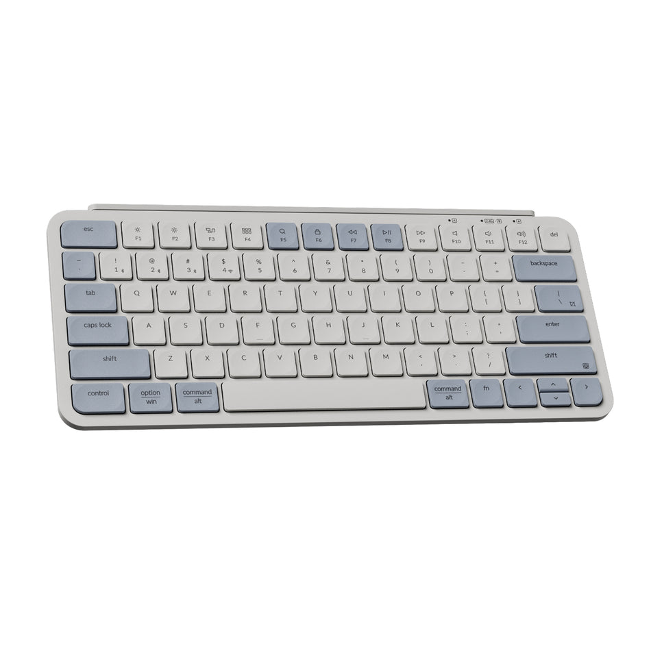 Image 2 for Keychron B11 Pro Ultra-Slim 75% Wireless Keyboard - Retro blue