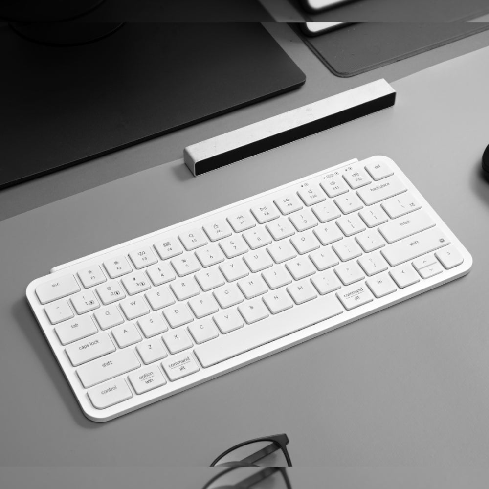 Image 5 for Keychron B1 Pro Ultra-Slim 75% Wireless Keyboard - Ivory White
