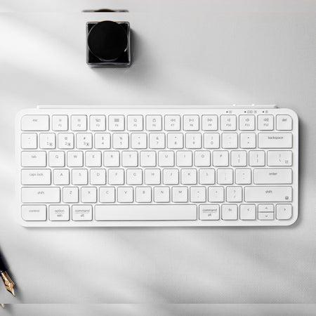 Image 6 for Keychron B1 Pro Ultra-Slim 75% Wireless Keyboard - Ivory White