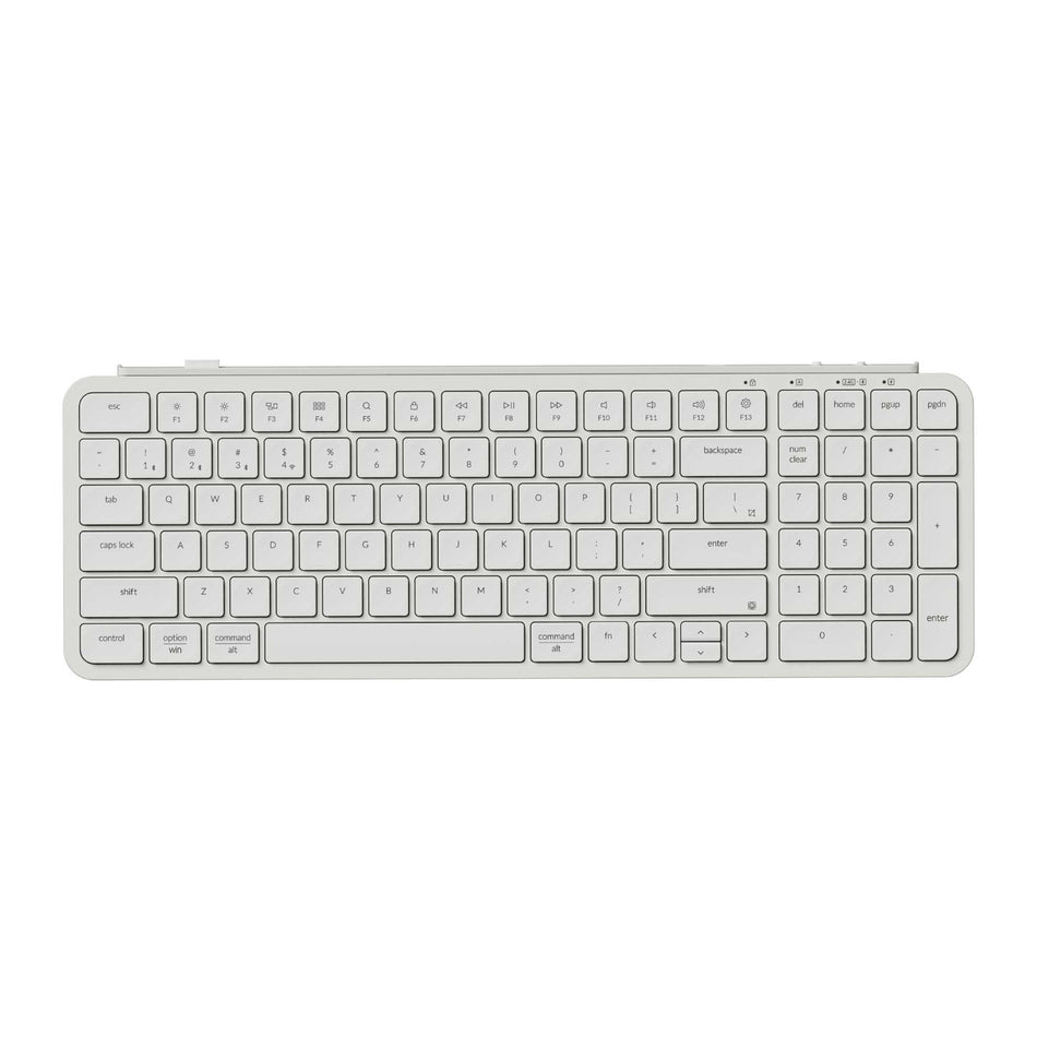 Image 1 for Keychron B2 Pro Ultra-Slim 96% Wireless Keyboard - Ivory White