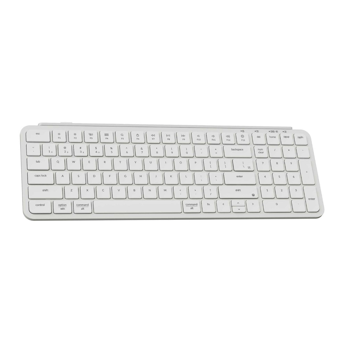 Image 2 for Keychron B2 Pro Ultra-Slim 96% Wireless Keyboard - Ivory White