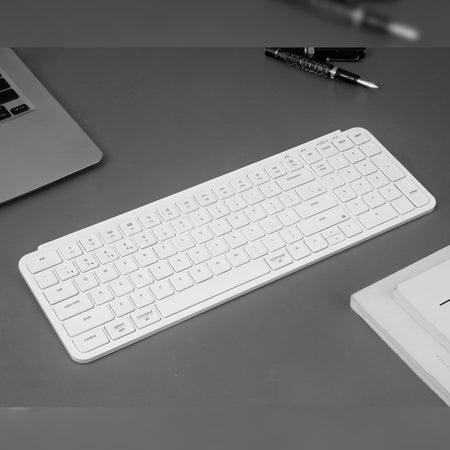 Image 4 for Keychron B2 Pro Ultra-Slim 96% Wireless Keyboard - Ivory White