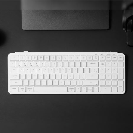 Image 5 for Keychron B2 Pro Ultra-Slim 96% Wireless Keyboard - Ivory White