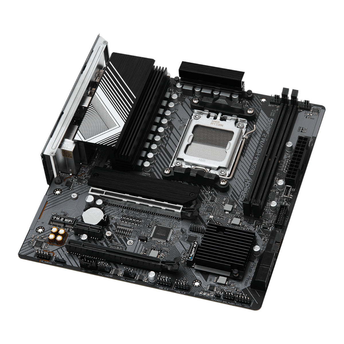 Image 3 for ASRock B650M-HDV/M.2 AM5 Micro-ATX Motherboard