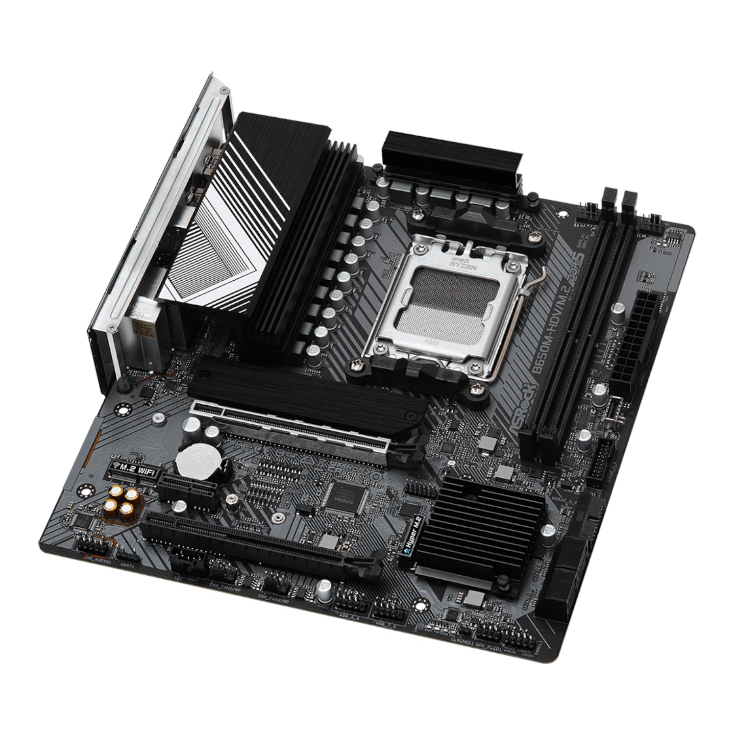 Image 3 for ASRock B650M-HDV/M.2 AM5 Micro-ATX Motherboard