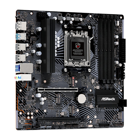 Image 3 for ASRock B650M PG Lightning AMD AM5 Micro ATX Motherboard