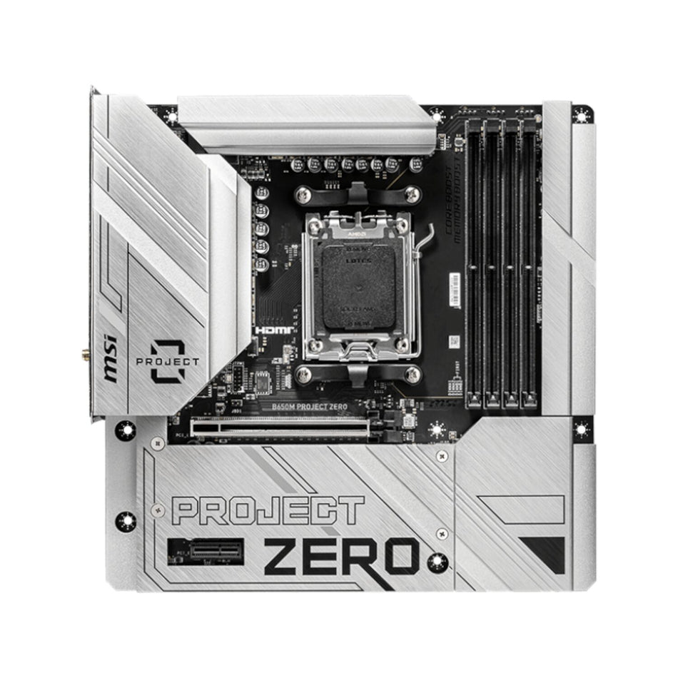 Image 2 for MSI B650M PROJECT ZERO MotherBoard