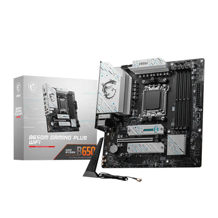 Image 1 for MSI MAG B650M GAMING PLUS WIFI AMD B650 Micro-ATX Motherboard