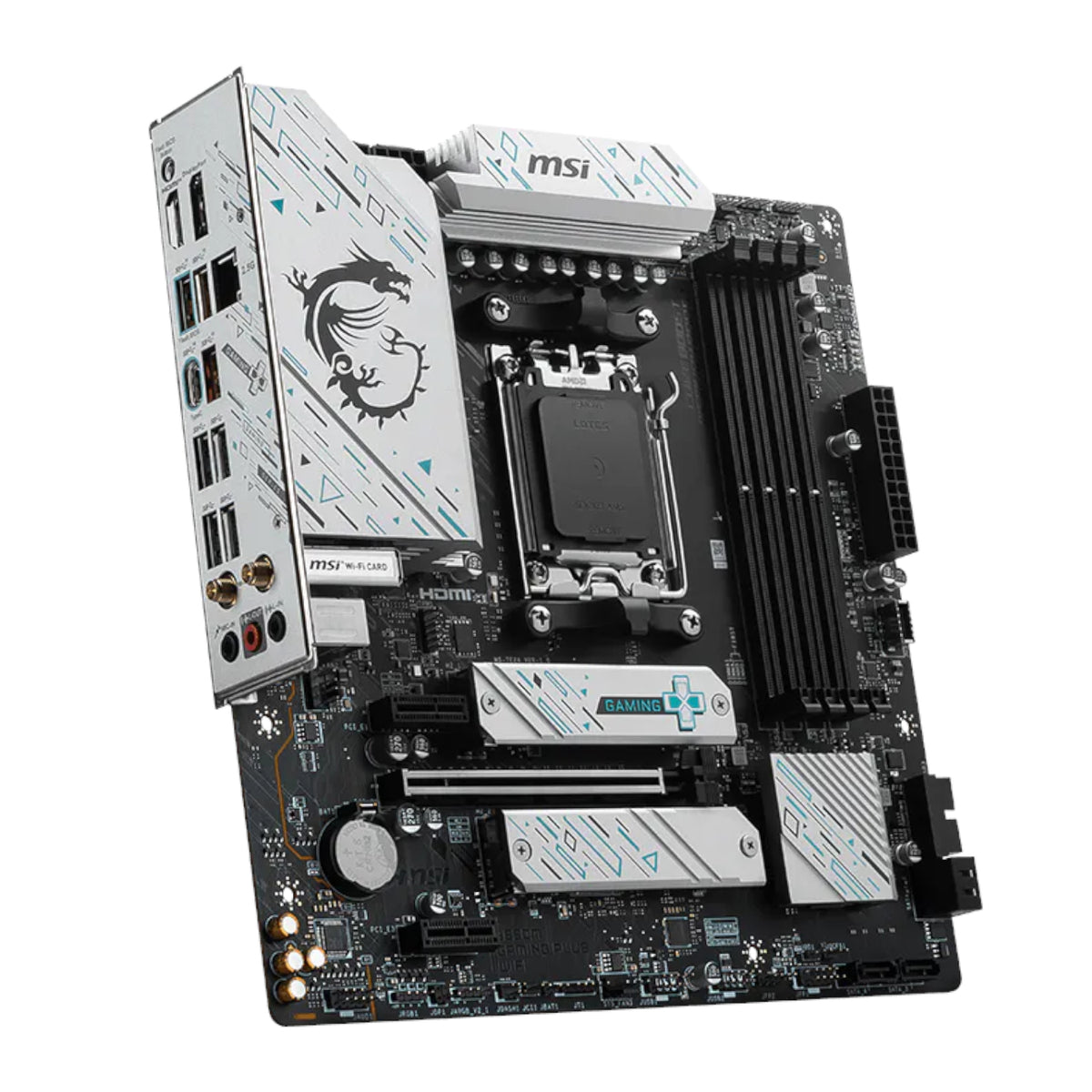 Image 3 for MSI MAG B650M GAMING PLUS WIFI AMD B650 Micro-ATX Motherboard