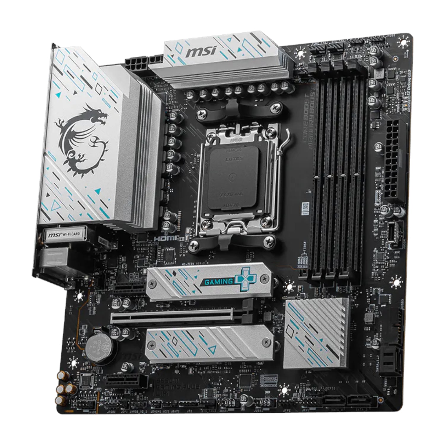 Image 4 for MSI MAG B650M GAMING PLUS WIFI AMD B650 Micro-ATX Motherboard