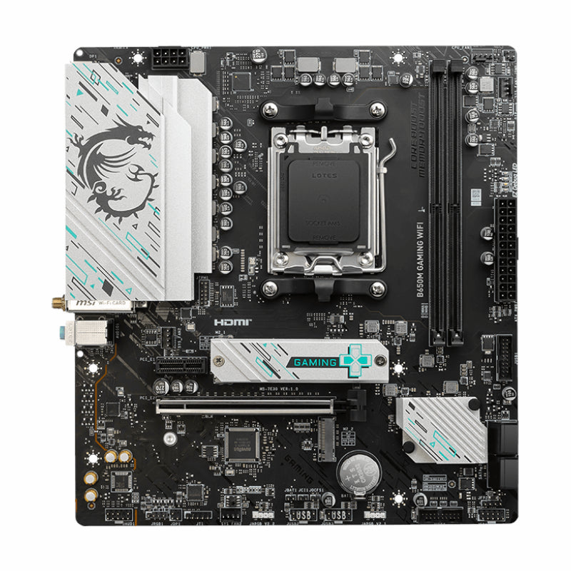 Image 2 for MSI B650M GAMING WIFI AMD AM5 mATX Gaming Motherboard