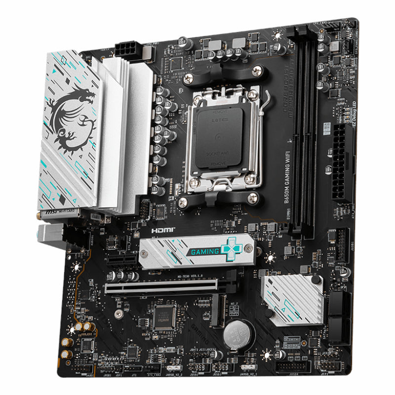 Image 3 for MSI B650M GAMING WIFI AMD AM5 mATX Gaming Motherboard