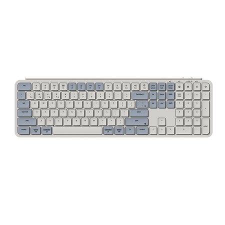 Image 1 for Keychron B6 Pro Ultra-Slim 100% Wireless Keyboard - Retro Blue