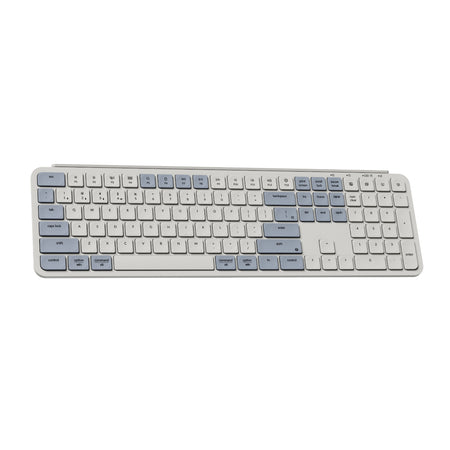 Image 2 for Keychron B6 Pro Ultra-Slim 100% Wireless Keyboard - Retro Blue