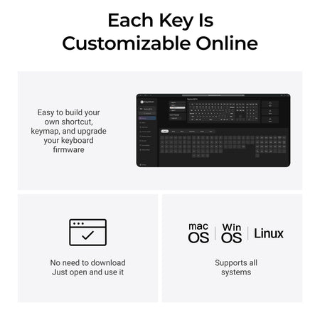 Image 5 for Keychron B6 Pro Ultra-Slim 100% Wireless Keyboard – Space Grey