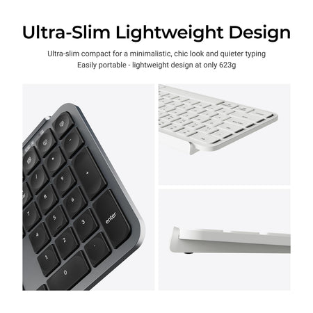 Image 7 for Keychron B6 Pro Ultra-Slim 100% Wireless Keyboard – Space Grey
