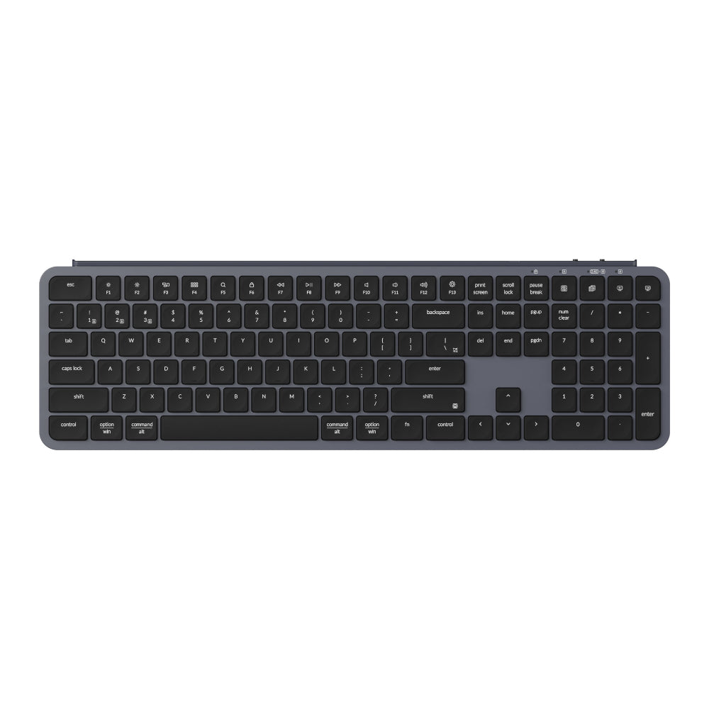 Image 1 for Keychron B6 Pro Ultra-Slim 100% Wireless Keyboard – Space Grey