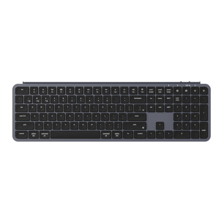 Image 1 for Keychron B6 Pro Ultra-Slim 100% Wireless Keyboard – Space Grey