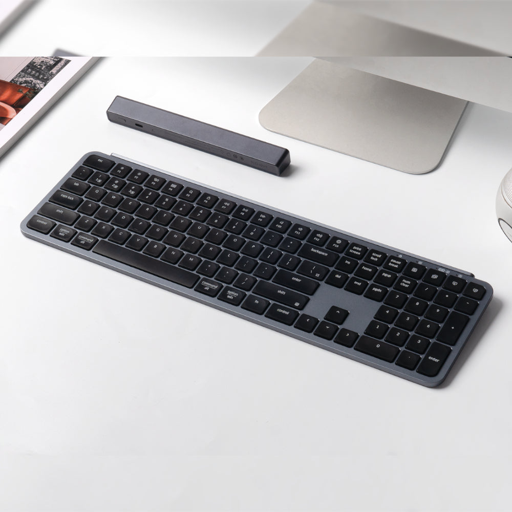 Image 5 for Keychron B6 Pro Ultra-Slim 100% Wireless Keyboard – Space Grey