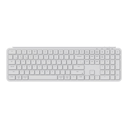Image 1 for Keychron B6 Pro Ultra-Slim 100% Wireless Keyboard – Ivory White