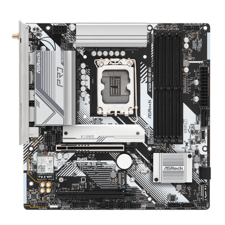 Image 2 for ASRock B760M Pro RS WiFi Intel LGA 1700 MATX Gaming Motherboard