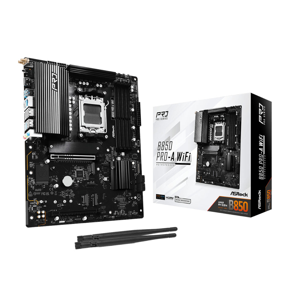 Image 1 for ASRock B850 Pro-A Wi-Fi AM5 ATX Motherboard