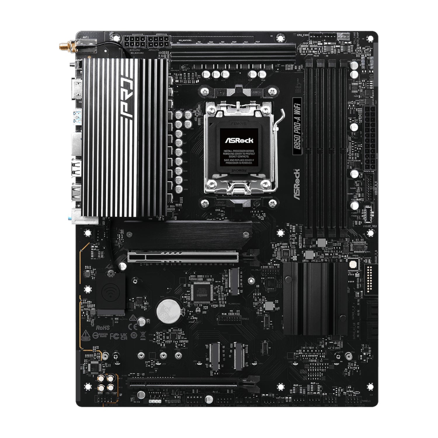 Image 2 for ASRock B850 Pro-A Wi-Fi AM5 ATX Motherboard
