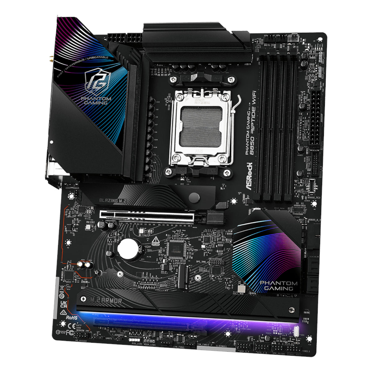 Image 5 for ASROCK B850 RIPTIDE WIFI AM5 ATX 4X DDR5