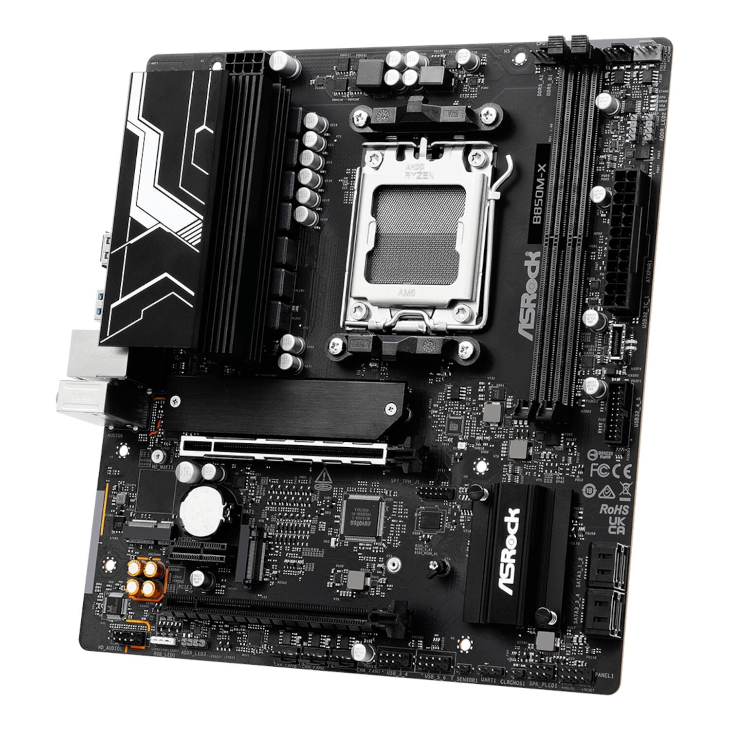 Image 5 for ASRock B850M-X WiFi AM5 Micro ATX Motherboard (DDR5, PCIe 5.0, Wi-Fi 6E)